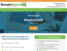 Tablet Screenshot of maxica.com
